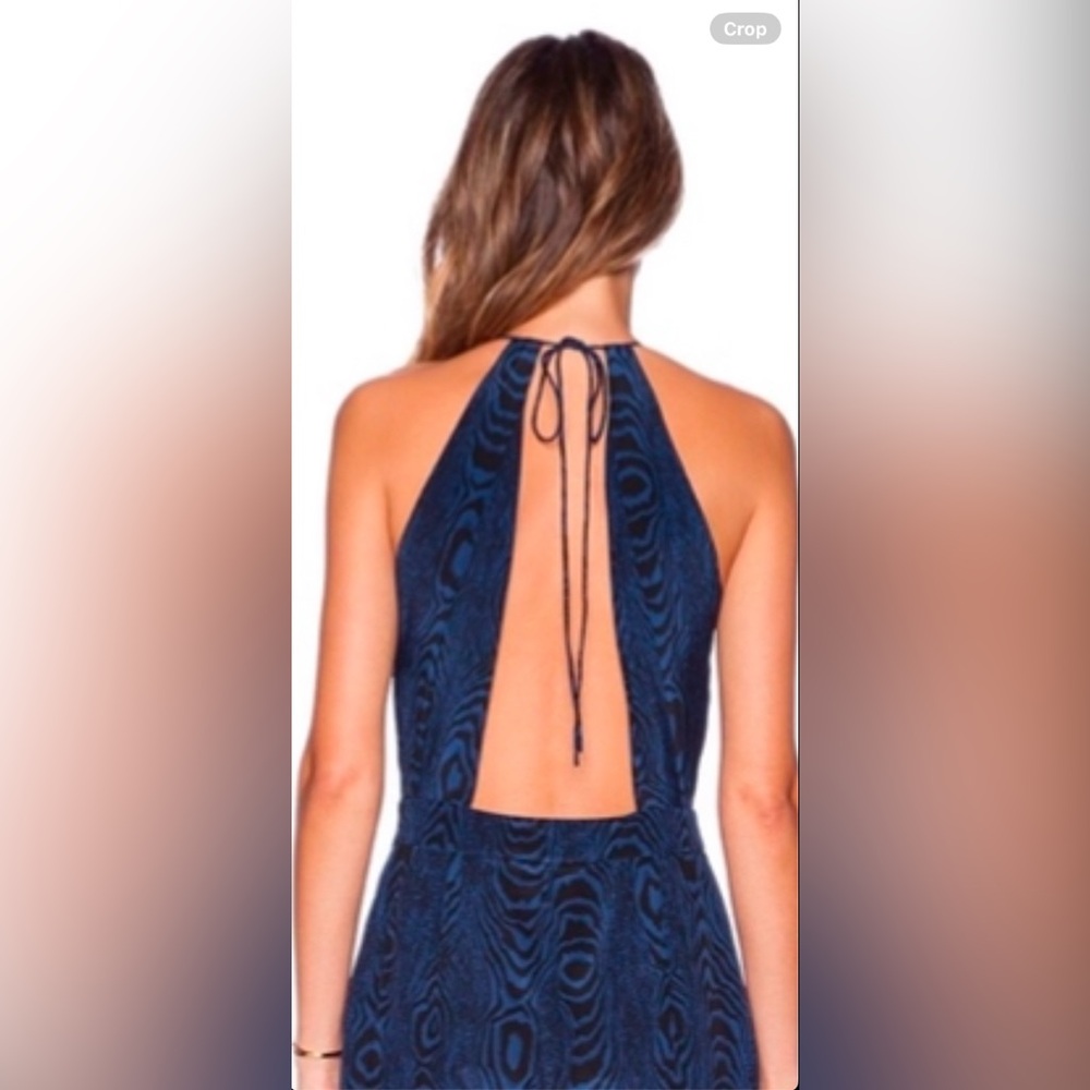 Diane von Furstenberg Blue jumpsuit.  Classic Chic Timeless. $695